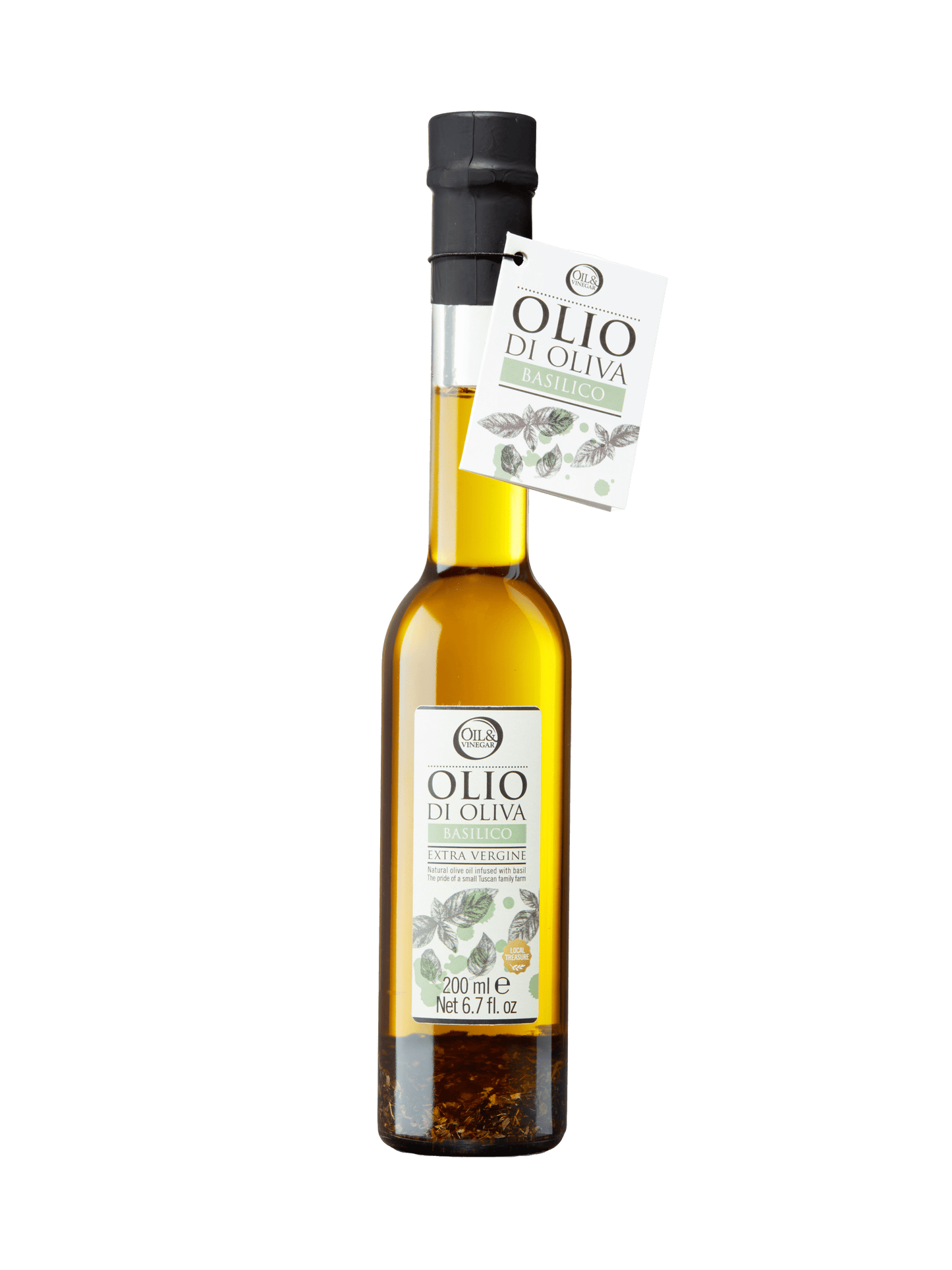 Olio di Oliva Basilico 200ml