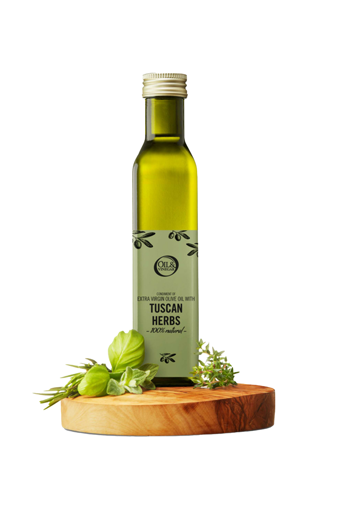 Extra virgin olive oil with Tuscan Herbs