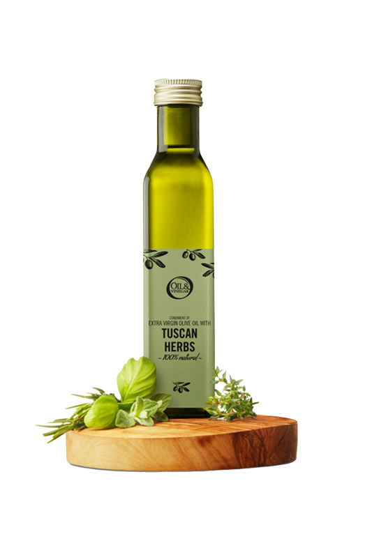 Extra virgin olive oil with Tuscan Herbs