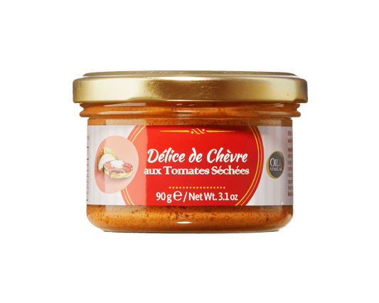 Délice de Chèvre aux Tomates Séchées 90g